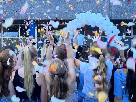 THG Reloaded Party - SchülerInnen beim Tanzen